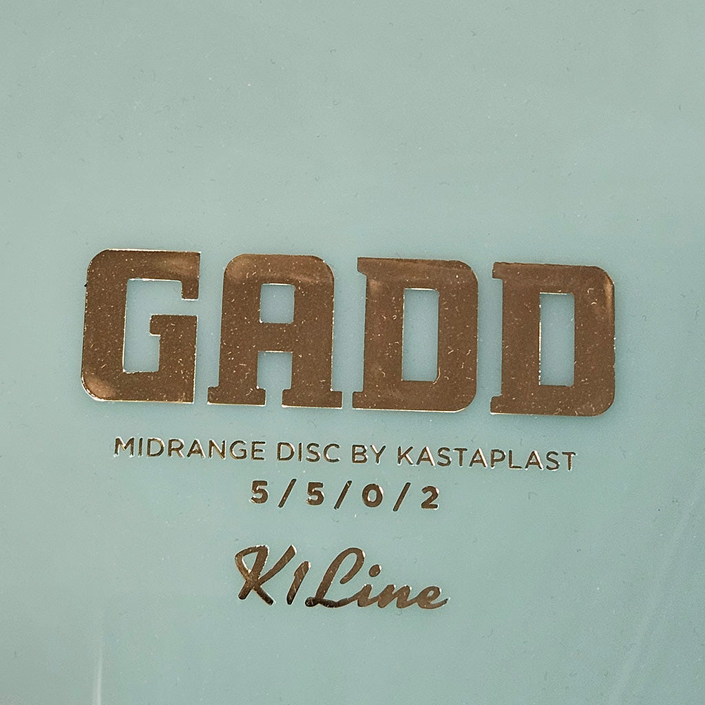 Gadd K1 - First Run