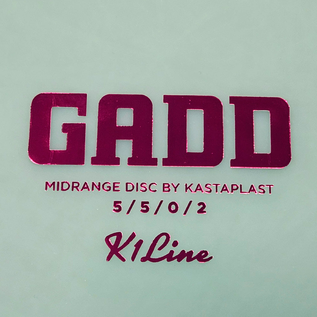 Gadd K1 - First Run