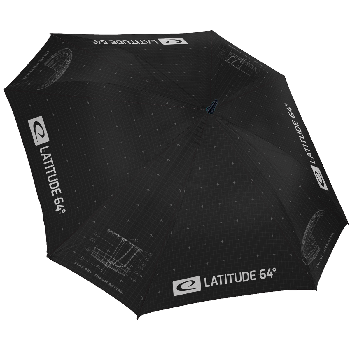 Umbrella Latitude 64 - Svart