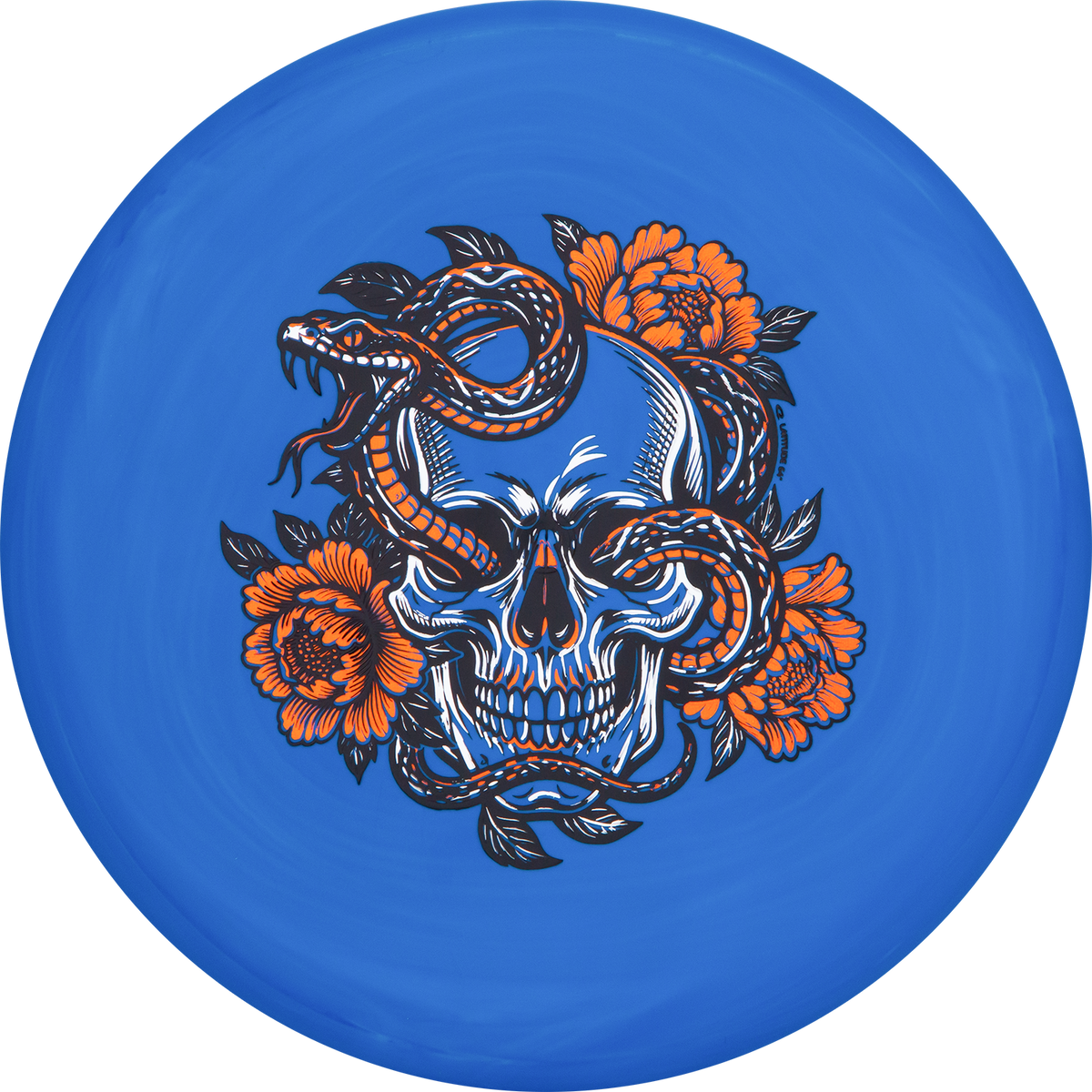 Pure Zero Medium - Skull Blå
