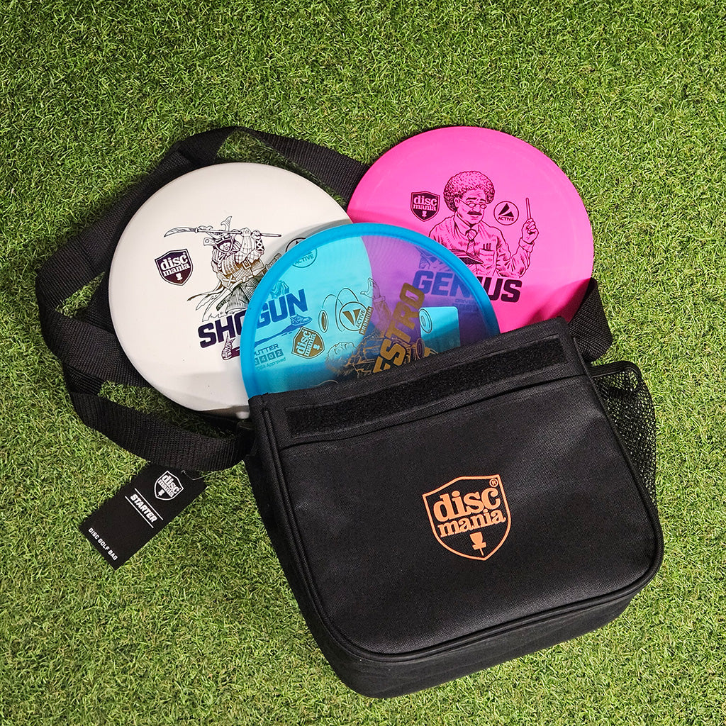 Discgolf Startset: Komplett paket med väska & 3 discar
