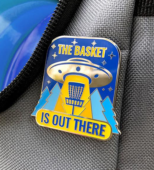 The Basket Is Out There Pin