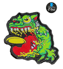 Angry Discin Dog Disc Golf Patches