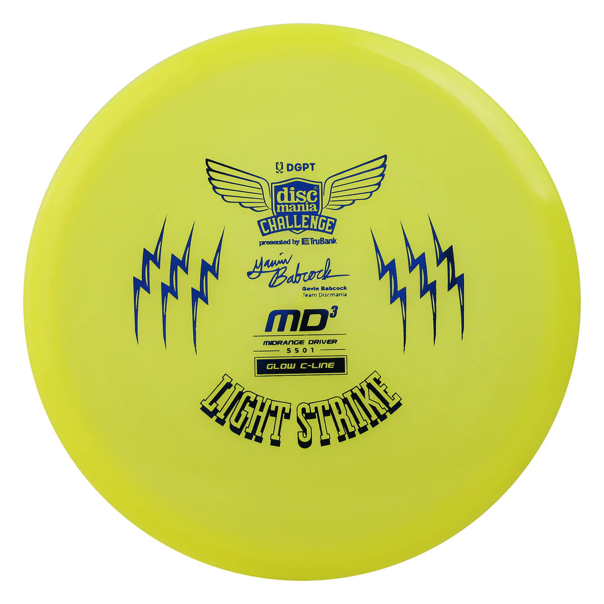 MD3 C-Line Glow - Light Strike (Discmania Challenge Fundraiser)