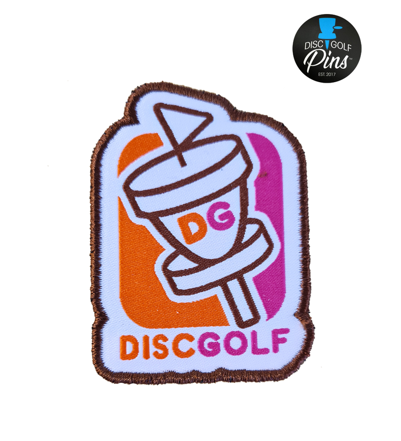 Dunkin Disc Golf Patch