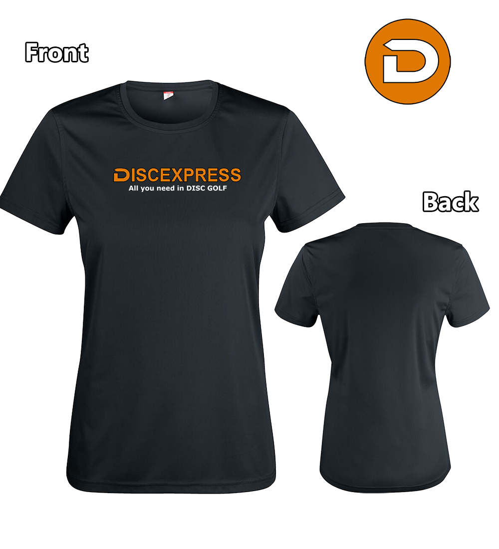 Discexpress - All You Need - Funktions T-shirt (Dam)