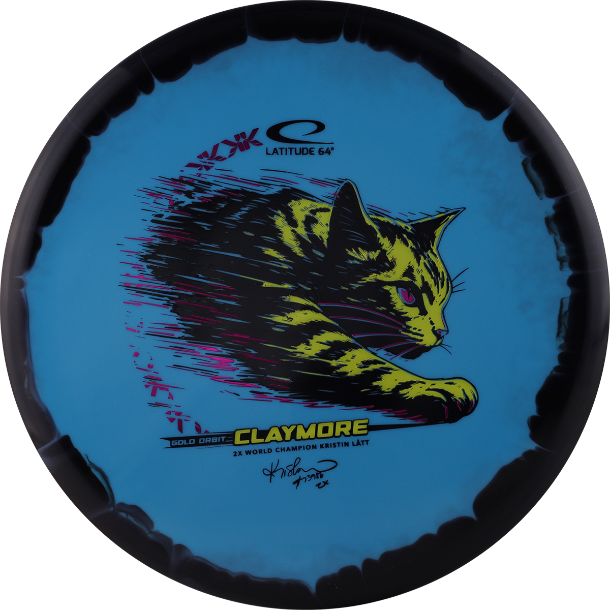 Gold Orbit Claymore - Kristin Lätt Team Series - Turkos/Svart