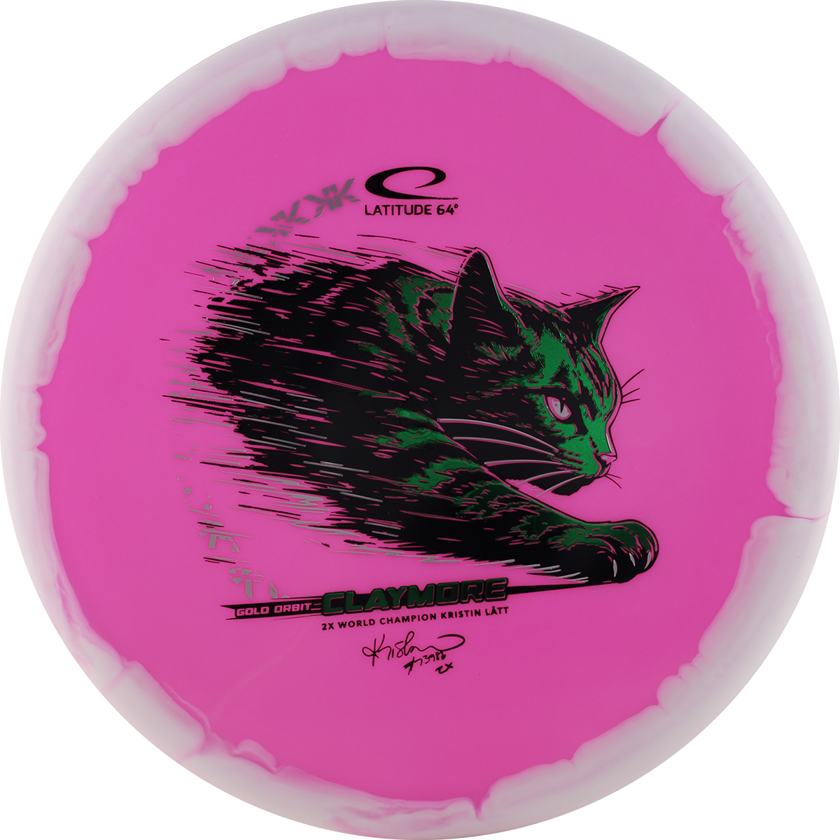Gold Orbit Claymore - Kristin Lätt Team Series - Rosa/Vit
