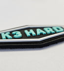 K3 Hard Rubber Velcro Patch