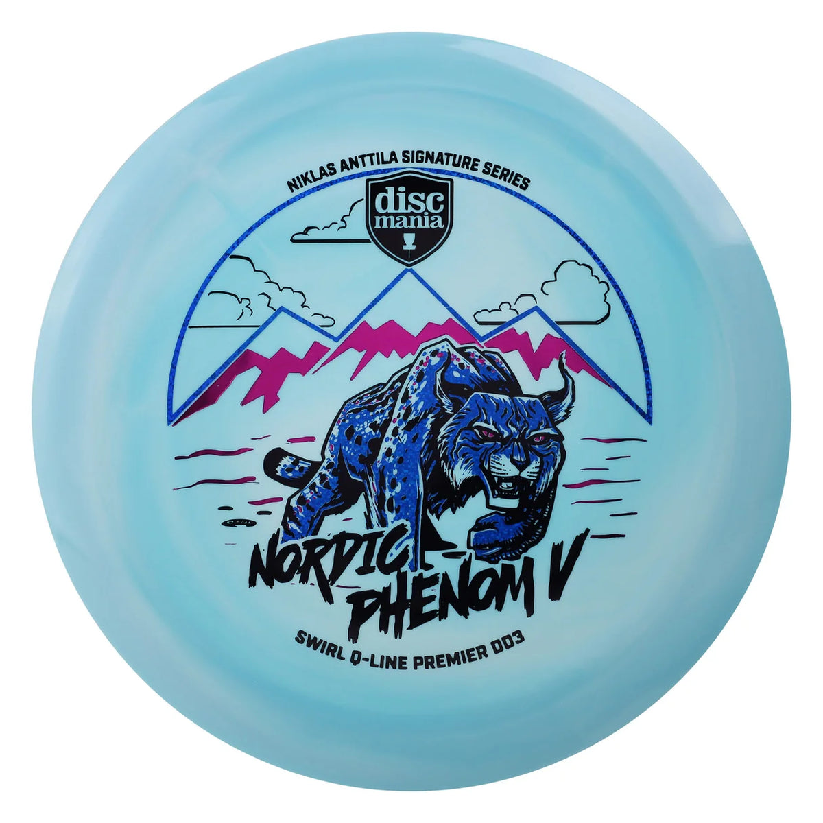 DD3 Q-Line Swirl (Premier) - Niklas Anttila Signature Series - Nordic Phenom 5