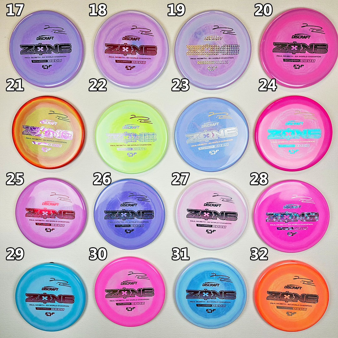 Zone ESP REFRESH - Paul McBeth Signature Series