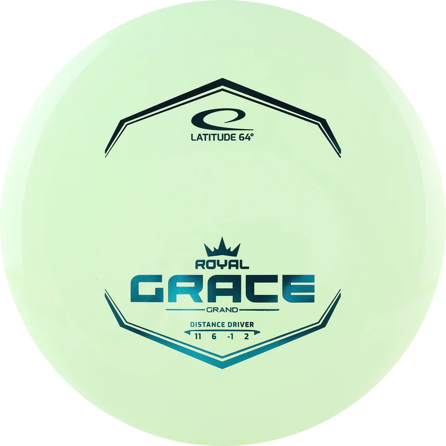 Disco Da Golf Latitude 64 Royal Grand Grace - Rosa/Viola, 175g, Distance Driver, Nuovo