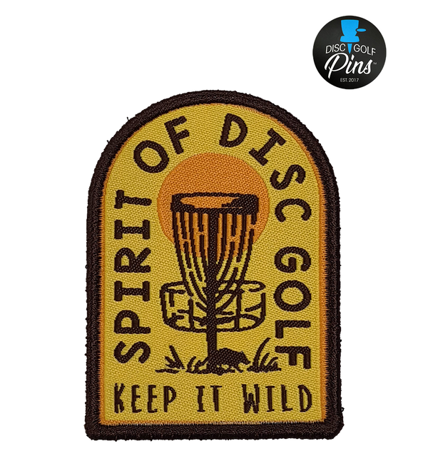Grip It and Rip It Disc Golf Velcro Patch