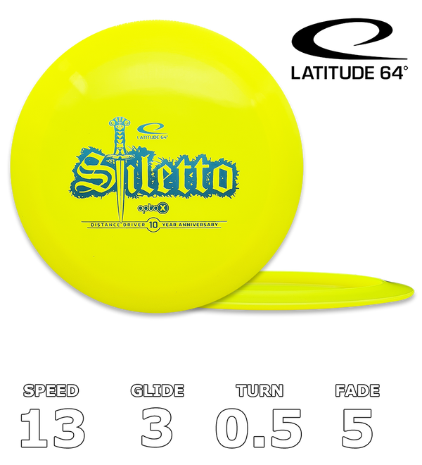 Stiletto Opto-X 10 Year Anniversary