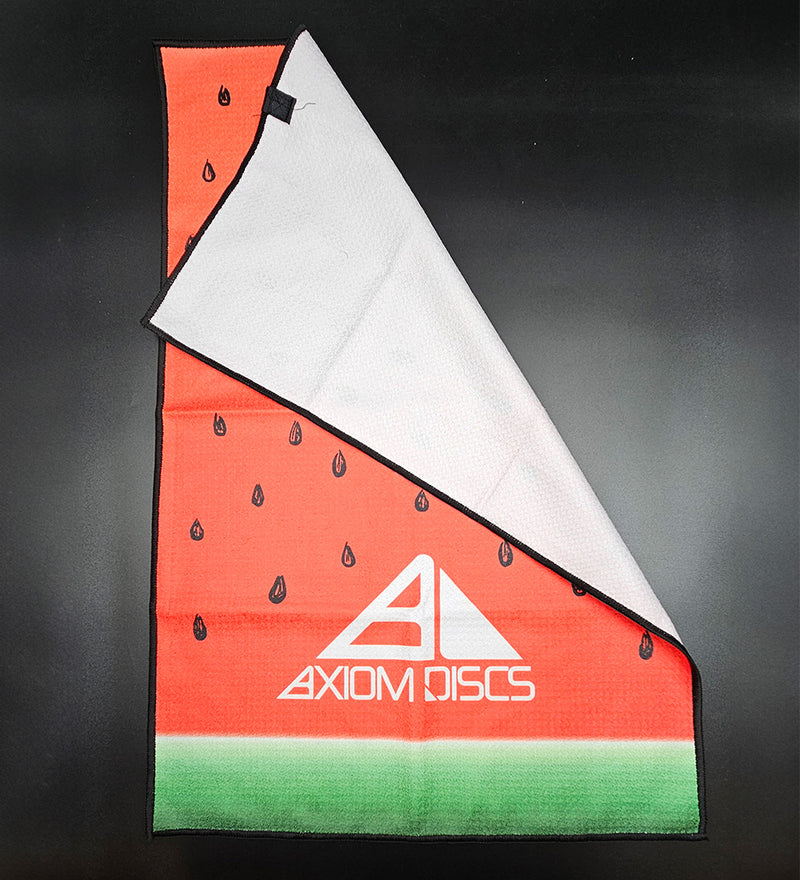 Axiom Sublimated Waffle Towel – Watermelon Edition