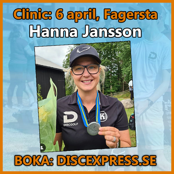 Clinic med Hanna Jansson: 6 April, Fagersta