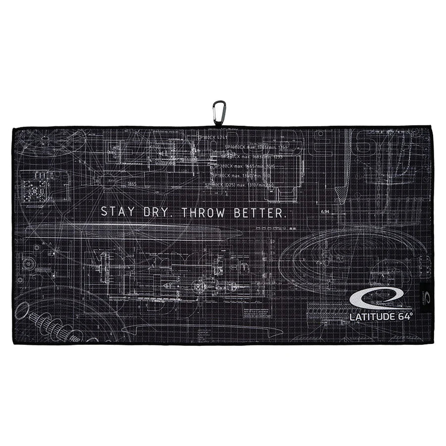Latitude 64 Microfiber Waffle Towel