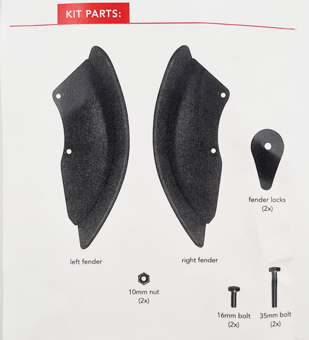 Zuca - Backpack Cart Fenders 