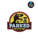 T-Rex Parked Disc Golf Pin