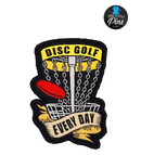 Disc Golf Every Day Patch