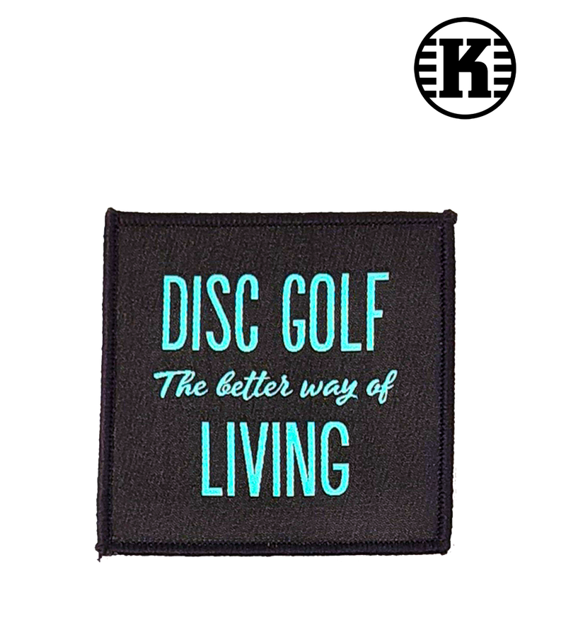 Disc Golf The better way of Living Patch