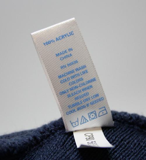 Handeye Beanie Reversible Tag Knit