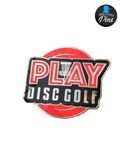 Play Disc Golf Pin